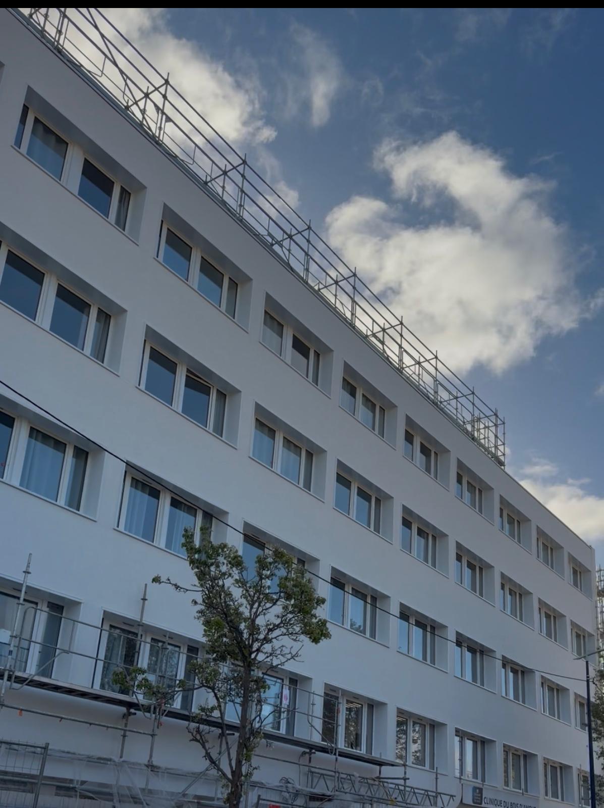 Ravalement complet d'une clinique — après travaux