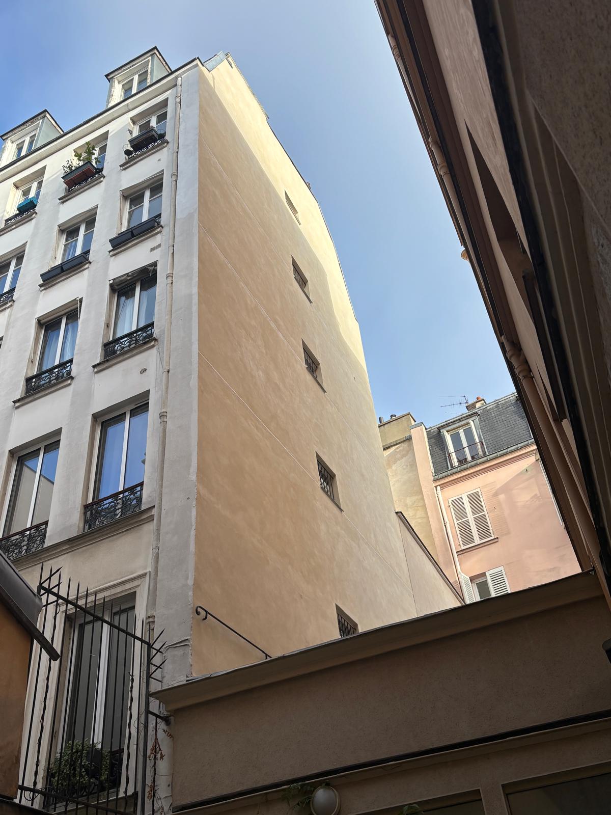 Travaux de rénovation d'un pignon